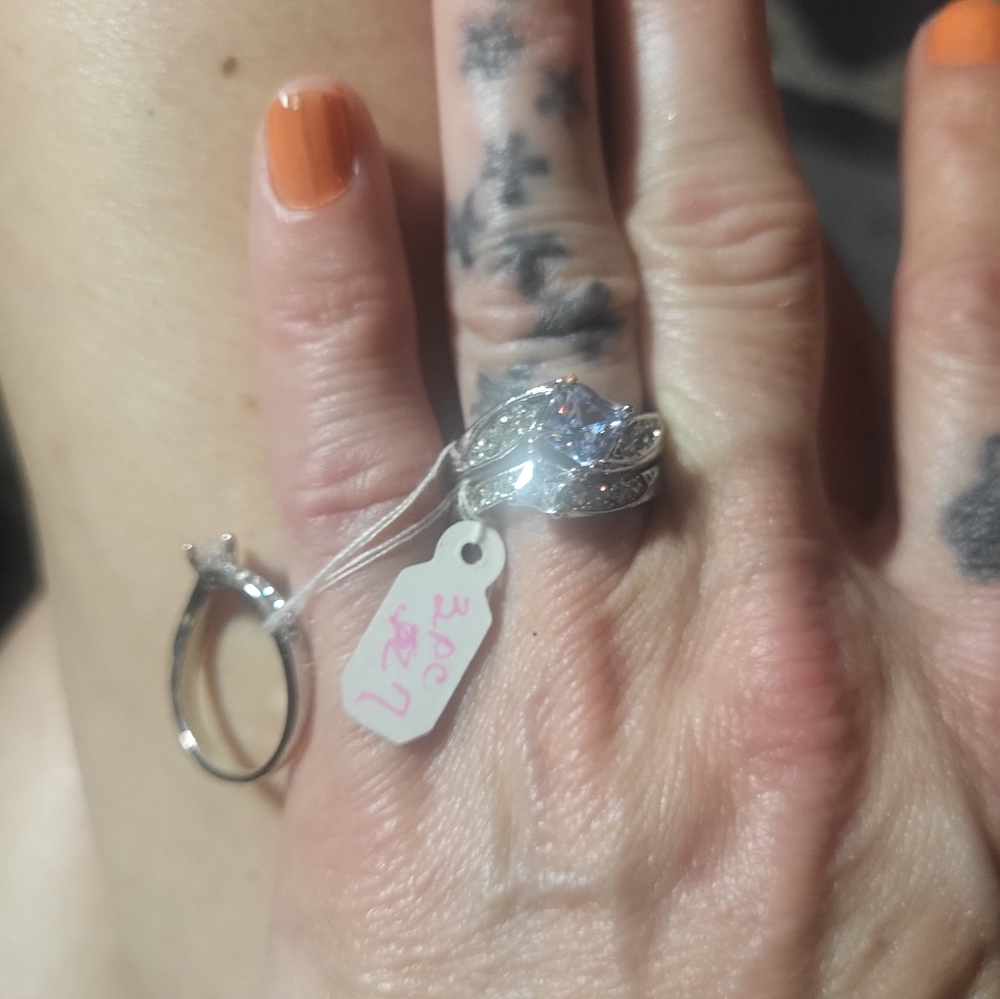 3pc women's ring set